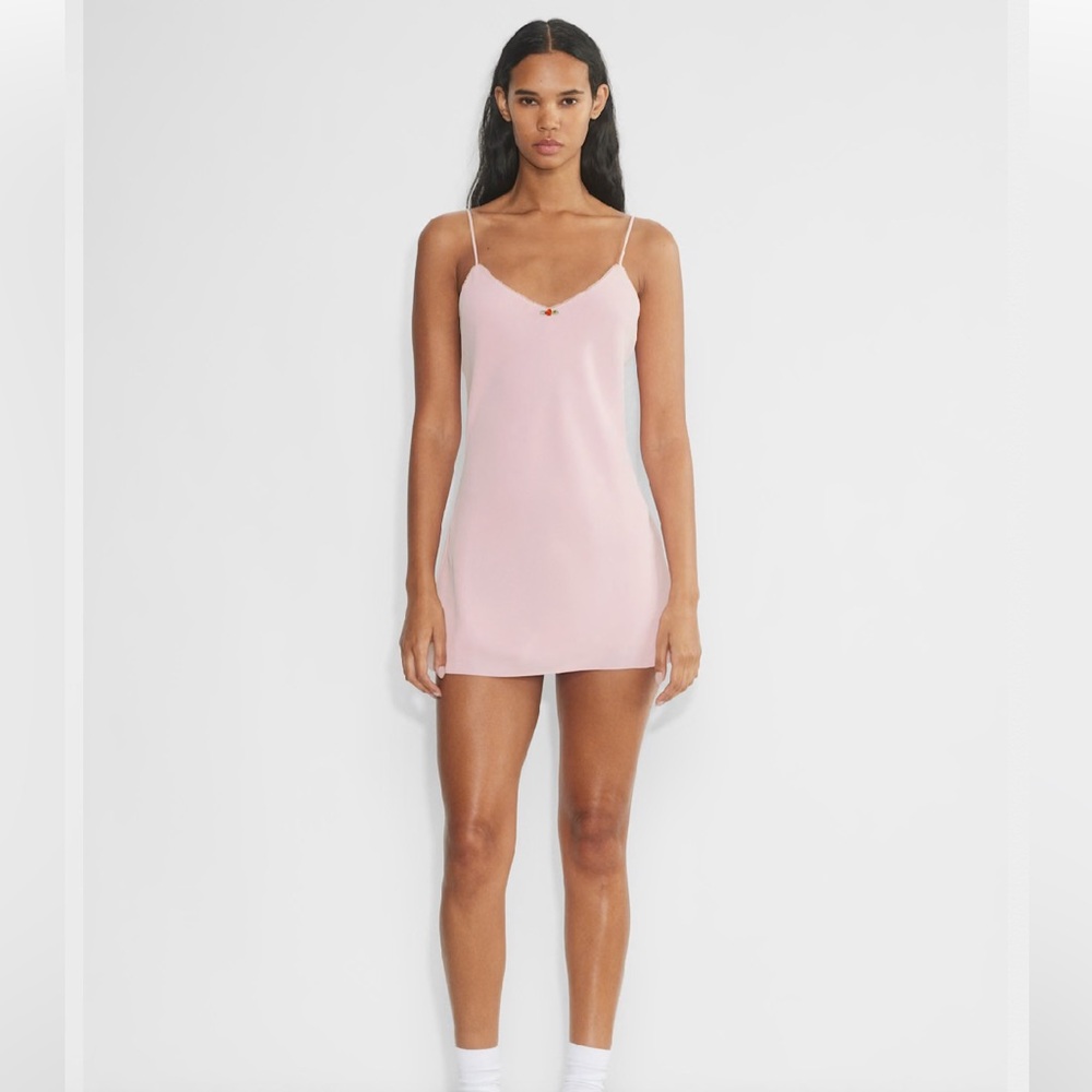 Aritzia Sunday Best Basque Slip Dress Large